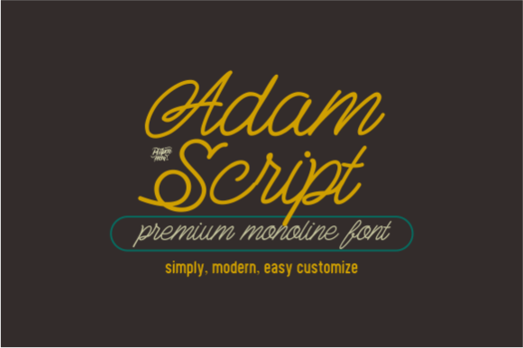 Adam Script: A Timeless Font for Creative Projects