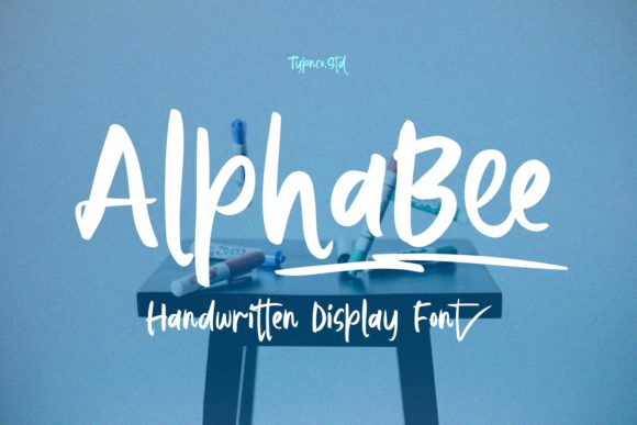 AlphaBee Font for Business Branding