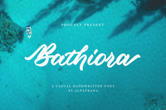 Bathiora Font for Business Branding