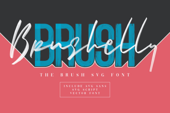 Brushelly Brush: A Script Handwritten Font for Creative Projects