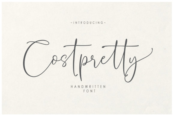 Costpretty Font for Creative Projects