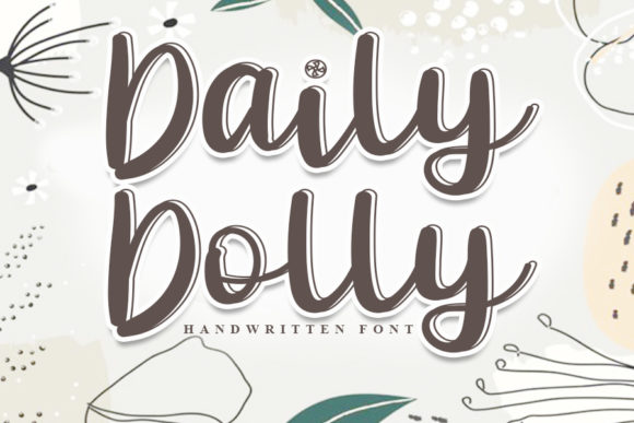 Daily Dolly Font for Creative Projects