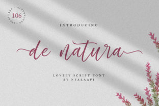 De Natura: A Magical Script Font