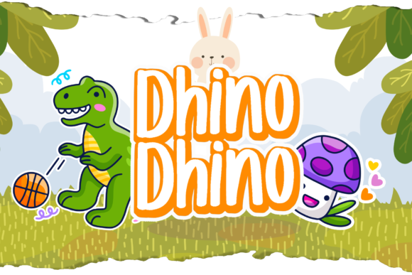 Dhino Dhino Font for Business Branding