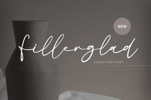 Fillerglad: Elegant Handwritten Font for Business Branding