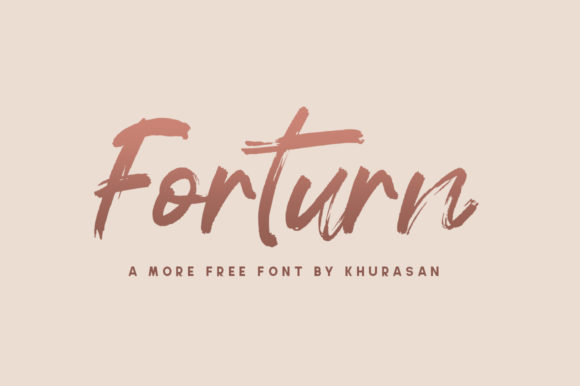 Forturn: A Modern Font for Business Branding