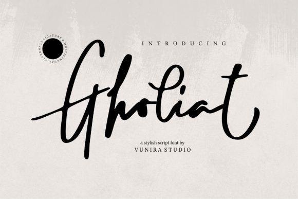 Gholiat Font for Web Design