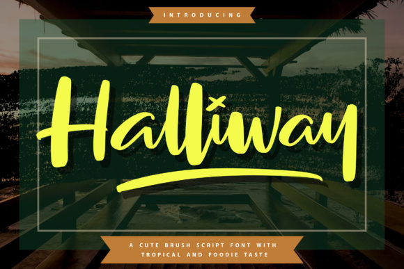 Halliway: A Bold Font for Small Businesses