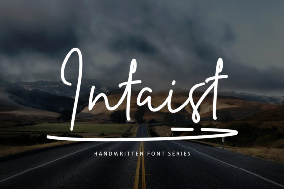 Intaist: A Script Handwritten Font