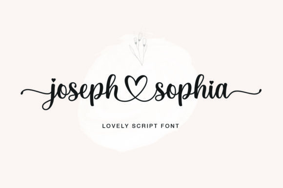 Joseph Sophia Font for Elegant Branding