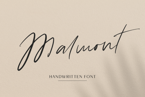 Malmont: A Timeless Handwritten Font