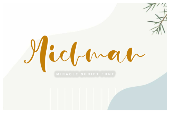 Michman Font: Trendy Handwritten Type for Campaigns