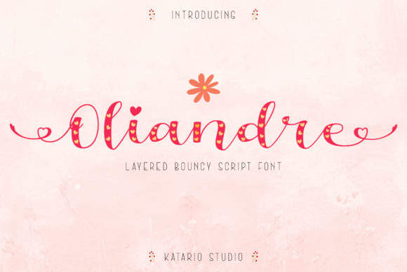 Oliandre Font for Web Design