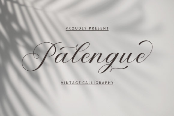 Palengue: Elegant Handwritten Font for Campaigns