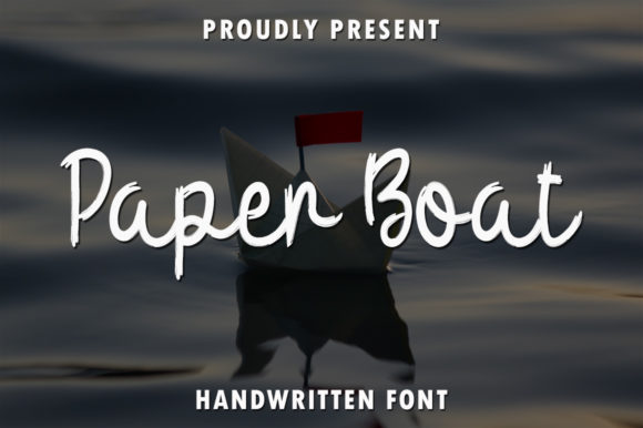 Paper Boat Font for Elegant Branding