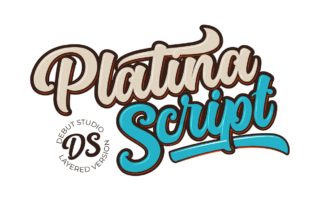 Platina Script: A Bold Retro Font for Creative Projects
