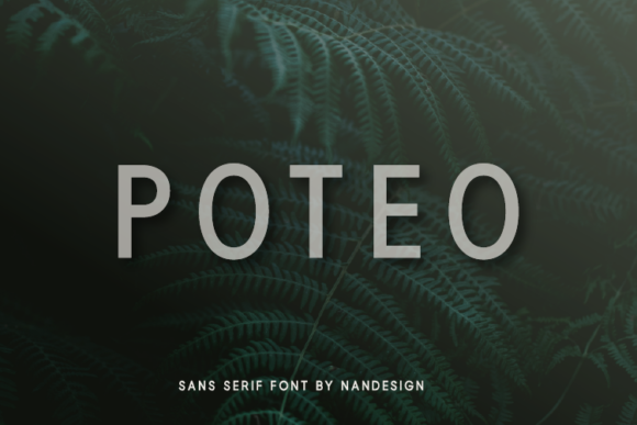 Poteo: A Font for Clear Campaigns