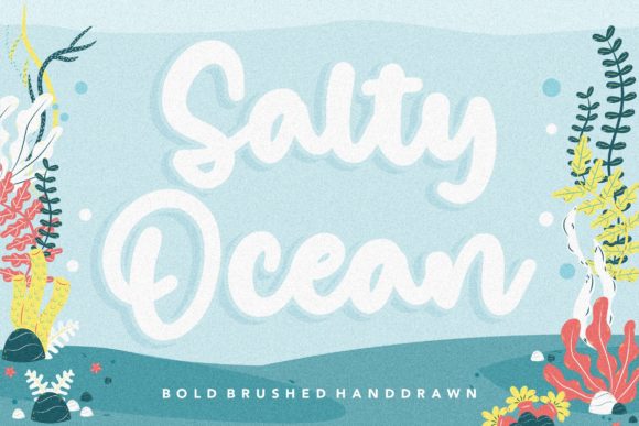 Salty Ocean Font Review