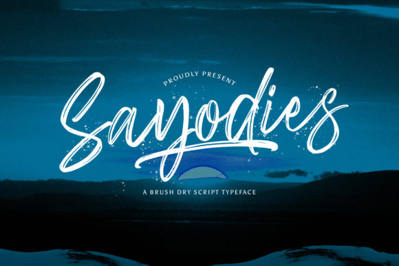 Sayodies: A Script Font for Elegant Design