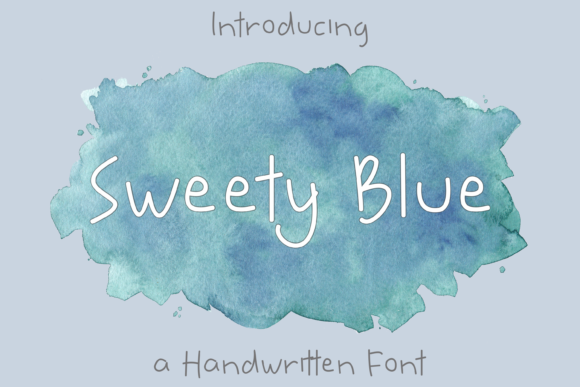 Sweety Blue Font Review