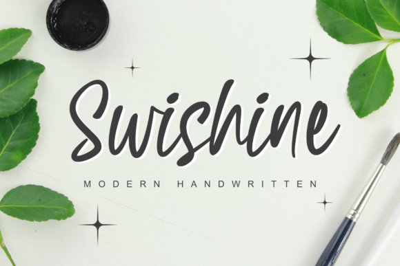 Swishine Font for Creative Makers