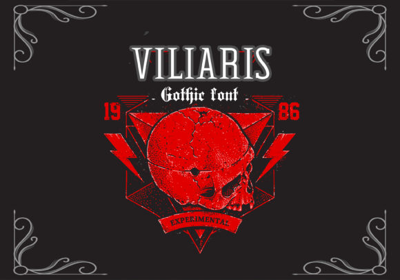 Viliaris: A Bold Serif Font for Editorial Design