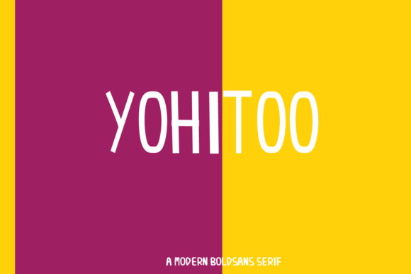 Yohitoo: A Clean Sans Serif for Web Design
